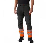 Helly Hansen Workwear 77501 ICU BRZ Service Pant Class 1 Orange/Ebony 30" 31"