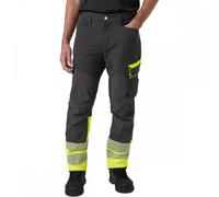 Helly Hansen Workwear 77501 ICU BRZ Service Pant Class 1 Yellow/Ebony 38" 34"