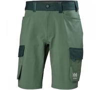 Helly Hansen Workwear 77508 Oxford 4X Cargo Shorts Spruce/Darkest Spru 36"