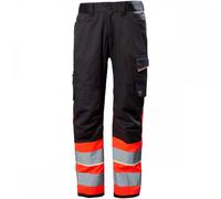 Helly Hansen Workwear 77513 UC-ME Work Trousers Class 1 New Hi Vis Red 34.5" 34"