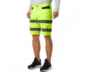 Helly Hansen Workwear 77517 UC-ME Cargo Shorts Yellow/Ebony Waist: 44& 44"