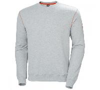 Helly Hansen Workwear 79026 Oxford Sweatshirt Grey Melange XXL Size: 2 2XL