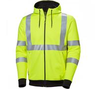 Helly Hansen Workwear 79094 Addvis Zip Hoodie Yellow S Colour: Yellow, S