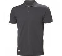 Helly Hansen Workwear 79167 Manchester Polo Shirt Dark Grey M Size: M, M