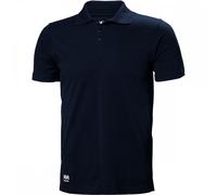 Helly Hansen Workwear 79167 Manchester Polo Shirt Navy L Size: L, Colo L