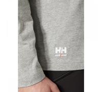 Helly Hansen Workwear 79169 Manchester Long Sleeve T-Shirt Grey Melang 2XL