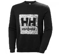 Helly Hansen Workwear 79263 Logo Sweatshirt Black M Size: M, Colour: B M