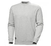 Helly Hansen Workwear 79343 Evo Sweatshirt Grey Melange XXXXL Size: 4X 4XL