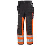 Helly Hansen Workwear Alna 2.0 Construction Pant Class 1 (Orange/black) (C58)