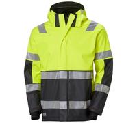 Helly Hansen Workwear 70295 Alna 2.0 Hi Vis Waterproof Rain Jacket Yel 4XL