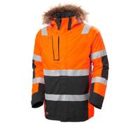 Helly Hansen Workwear Alna 2.0 Winter Parka Jacket (Orange/black) (Medium)