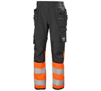 Workwear Helly Hansen Alna 4x Hi Vis Construction Trousers Class 1 Orange C150