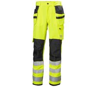 Helly Hansen Workwear 77428 Alna 4X Construction Trouser Class 2 Yello 36" 34"