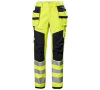Helly Hansen Workwear Fyre Construction Pant Class 2 (Hi Vis Yellow/ebony) (C44)