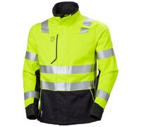 Helly Hansen Workwear Fyre Jacket (Hi Vis Yellow/ebony) (Xxxx Large)