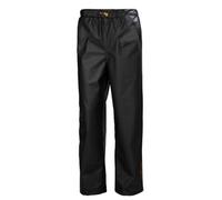 Helly Hansen Workwear Men's Gale Waterproof Rain Trousers, Black, M