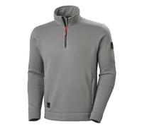 Helly Hansen Workwear Kensington Halfzip Knit Fleece (Grey) (Medium)