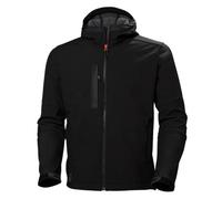 Helly Hansen Workwear Kensington Hood Softshell Jacket (Black) (Medium)