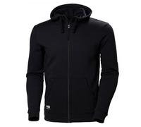 Helly Hansen Workwear Manchester Zip Hoodie (Black) (X Small)