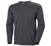 Helly Hansen Workwear 79169 Manchester Long Sleeve T-Shirt Dark Grey M M