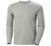 Helly Hansen Workwear Men's Classic Longsleeve, Grey Melange, S