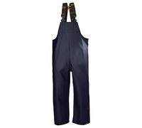 Helly Hansen Workwear Men's Gale Waterproof Rain Bib Trousers, Navy, 4XL