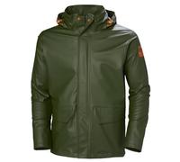 Helly Hansen Workwear Men's Gale Waterproof Rain Jacket, Light Green, 4XL