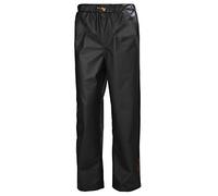 Helly Hansen Workwear Men's Gale Waterproof Rain Trousers, Black, 4XL