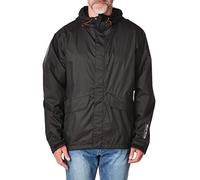 Helly Hansen Workwear Men's Manchester Waterproof Rain Jacket, Black, 3XL