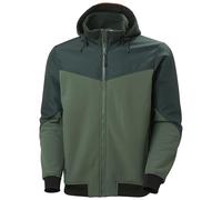 Helly-Hansen Workwear Men's Oxford Winter Softshell Jacket, Spruce/Darkest Spruce, XXL