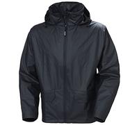 Helly Hansen Workwear Men's Voss Waterproof Rain Jacket, Navy, XL