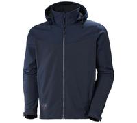 Helly Hansen Workwear 74290 Oxford Hooded Softshell Jacket Navy 2XL Co 2XL
