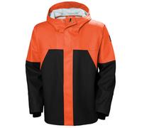 Helly Hansen Workwear Storm Rain Jacket (Orange/black) (Xxx Large)