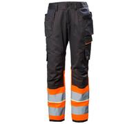 Helly Hansen Workwear Uc-Me Construction Pant Cl1 (Hi Vis Orange/ebony) (D96)