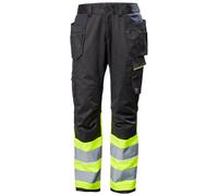 Helly Hansen Workwear Uc-Me Construction Pant Cl1 (Hi Vis Yellow/ebony) (D96)
