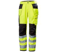 Helly Hansen Workwear Uc-Me Construction Pant Cl2 (Hi Vis Yellow/ebony) (D124)