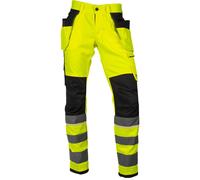 Helly Hansen Workwear UC-ME Construction Trousers CL2 - Hi Vis Yellow/Ebony - 33 Waist / 32 Leg