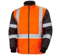 Helly Hansen Workwear 73185 UC-ME Insulator Hi Vis Orange/Ebony 2XL Co 2XL