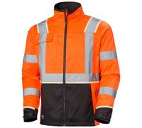 Helly Hansen Workwear Uc-Me Jacket (Hi Vis Orange/ebony) (Large)