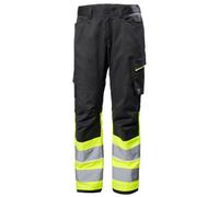 Helly Hansen Workwear 77513 UC-ME Work Trousers Class 1 Hi Vis Yellow/ 34" 32"