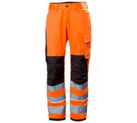 Helly Hansen Workwear 77514 UC-ME Work Trousers Class 2 Hi Vis Orange/ 31.5" 31.5"