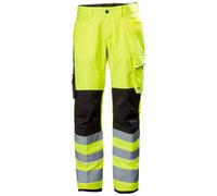 Helly Hansen Workwear Uc-Me Work Pant Cl2 (Hi Vis Yellow/ebony) (C154)