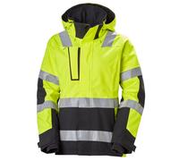 Helly Hansen Workwear Womens Luna Hi Vis Shell Jacket (Yellow/black) (Large)