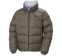 Helly-Hansen Yu 23 Reversible Puffer Coat, Women's Down Outerwear, Synthetic Insulation, YKK VISLON, Adjustable Hem, Pockets, 718 Sepia, S