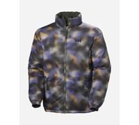 Helly Hansen Yu 23 Reversible Puffer Jacket green chrome lilac orange - XXL