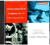Helmerson - Shostakovich;Sym.15/Cello C
