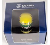 Helmet Ayrton Senna Formula 1 1987 1:10 Minichamps In OVP