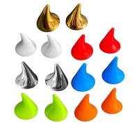 Helmet - Bright Calf Horns Set of 14, Motorcycle Corner Devil Horns 7 Colours | Cute Helmet Decoration for Halloween Parties Photography Props Cosplay Theatre Performances Motorcycle Rides