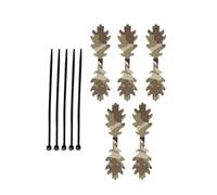 Helmet Camouflage Strips | 5-Piece Camouflage Strips for Hunting Hat - Hat Decoration with 5 Cable Ties for Hunting Trips Field Exercises Challenges Desert Jungle
