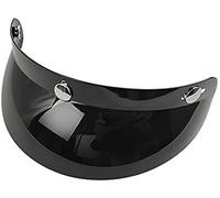 Helmet Compatible with LS2 OF599 3-snap Open Face V-intage Motorcycle Helmet Bubble Shield Visor Lens Glasses ,lens